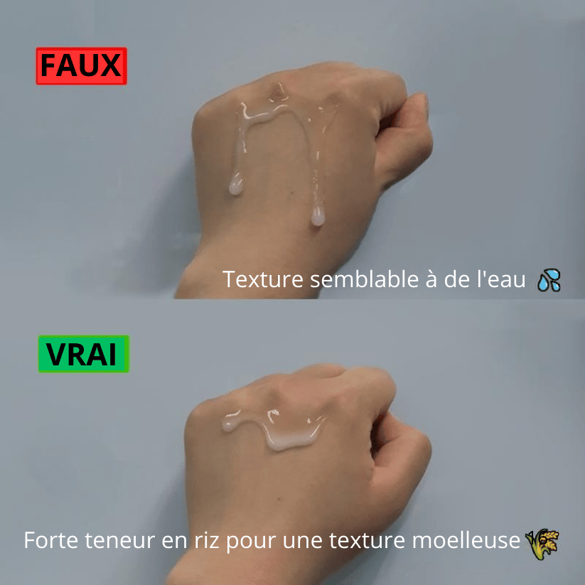 Ampoule de sérum éclat au peeling de riz